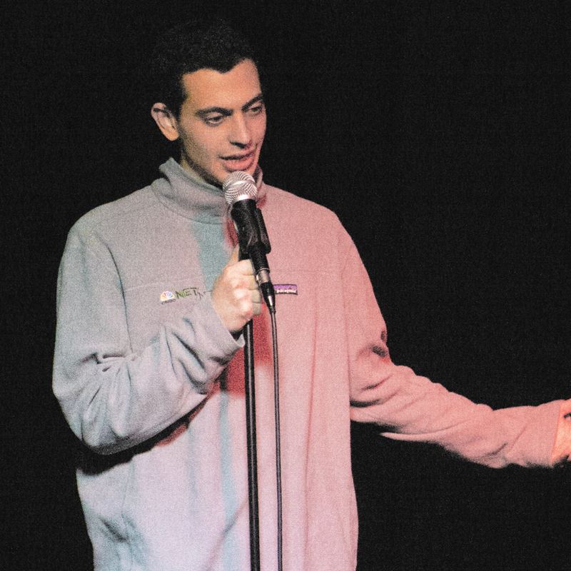 The Club Voltaire Comedy stage